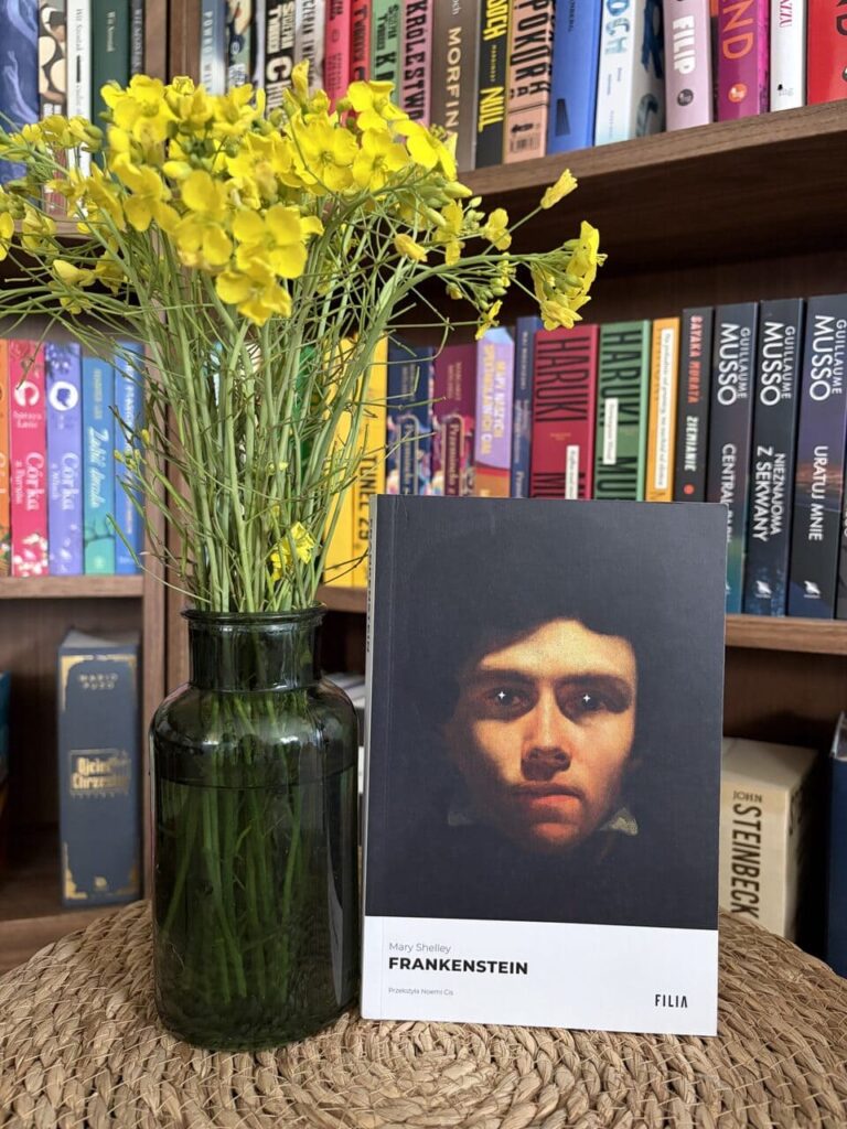 Okładka książki "Frankenstein" Mary Shelley