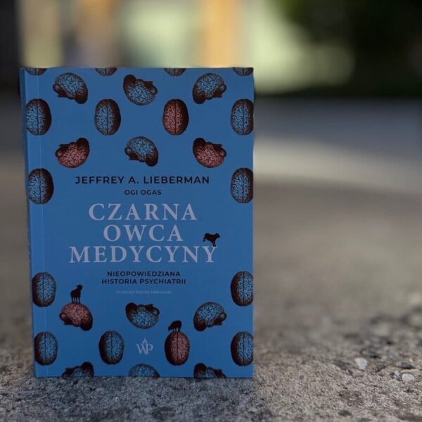Okładka książki "Czarna owca medycyny" Jeffrey A. Lieberman