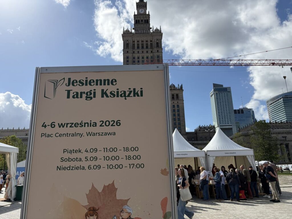 Jesienne Targi Książki 2026 w Warszawie