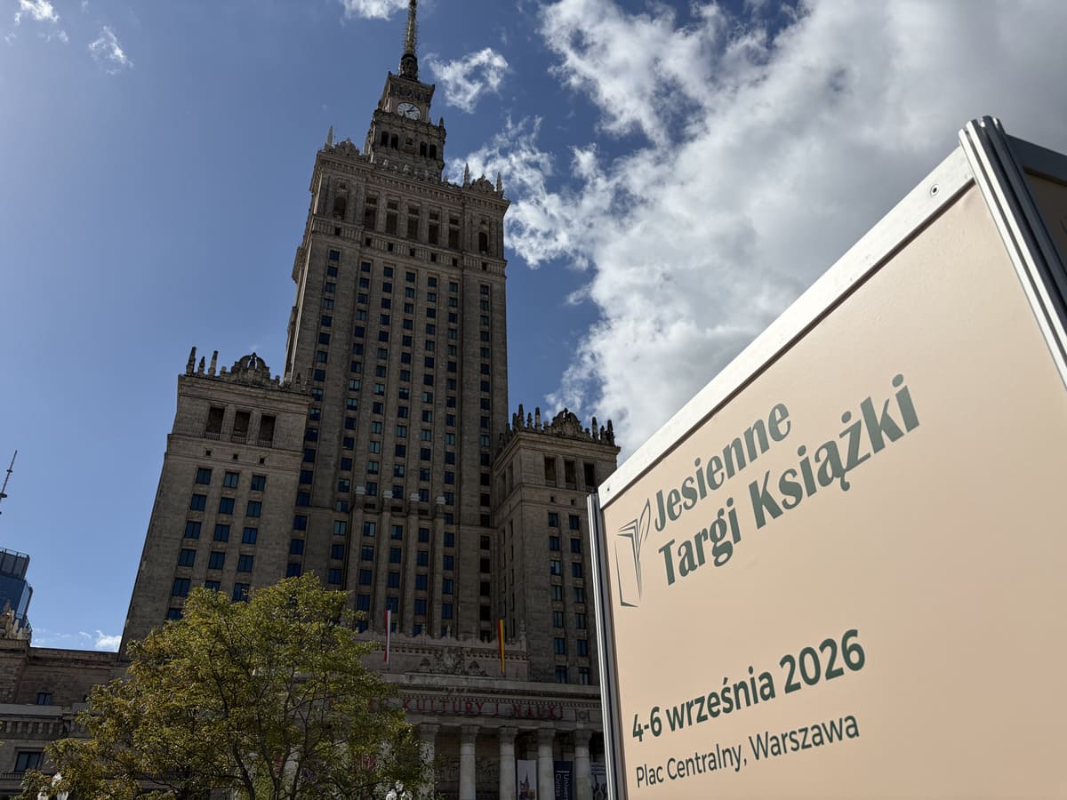 Jesienne Targi Książki 2026 w Warszawie