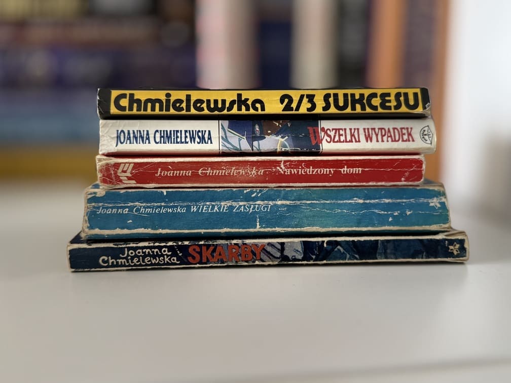 Książki Joanny Chmielewskiej