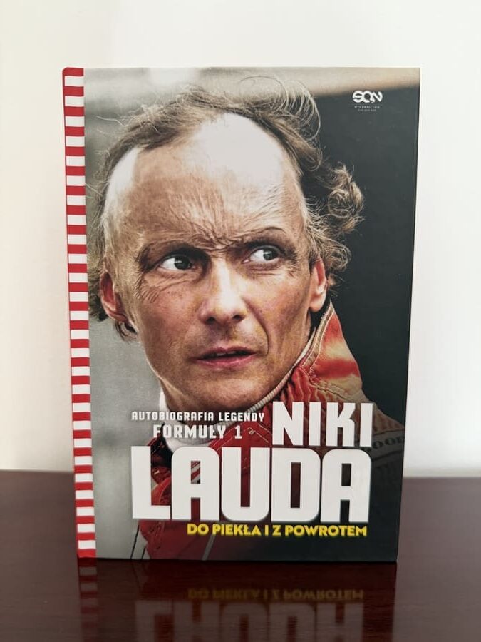 Okładka książki "Niki Lauda. Do piekła i z powrotem" Herbert Völker
