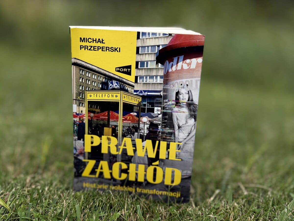 Okładka książki "Prawie Zachód" Michał Przeperski
